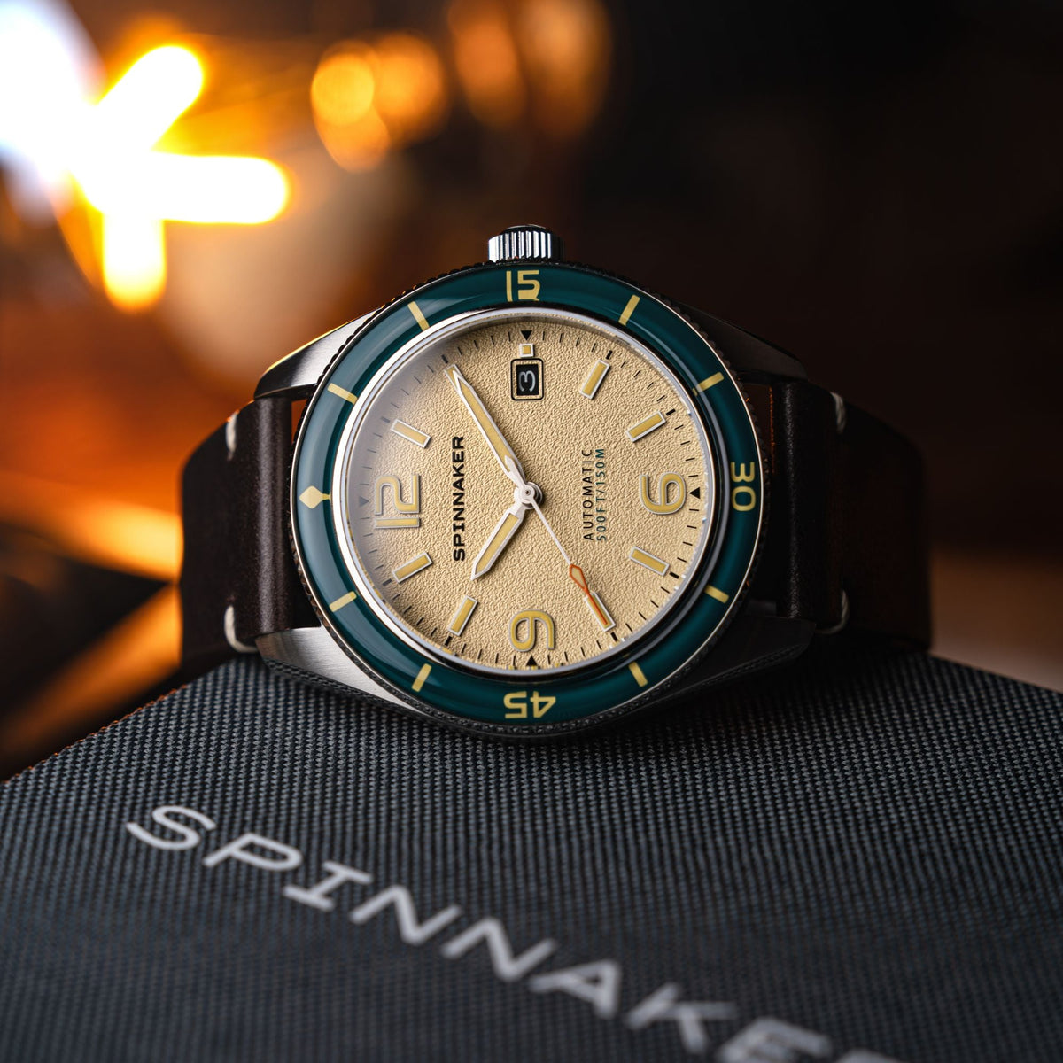 Fleuss Automatic Cream / Leather | Cream Dial