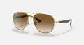 RB3683 UNISEX Arista / Clear Grad Brn |  Dial