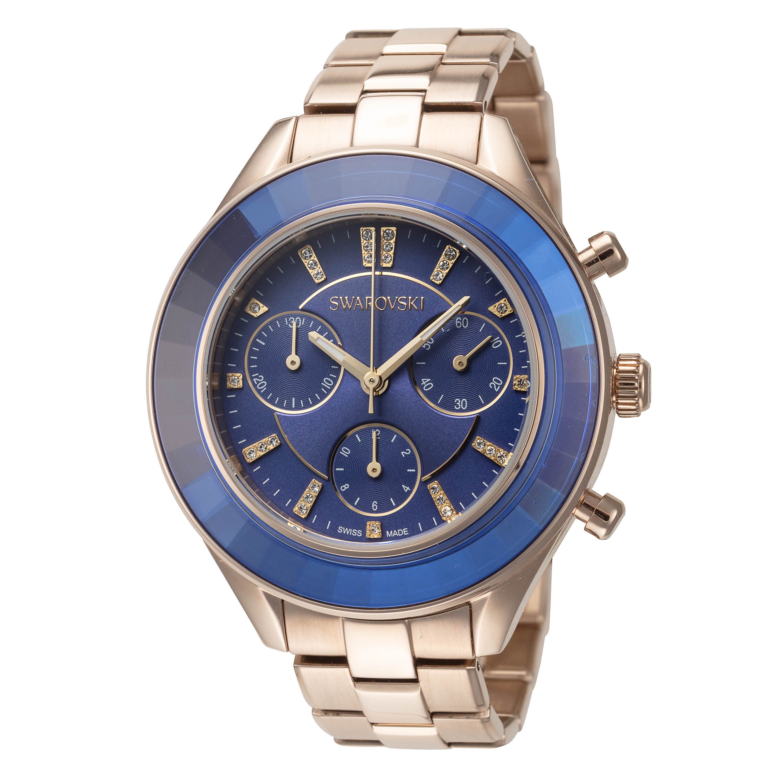 Octea Lux Sport 37mm / Blue / Gold | Blue Dial – Watch Gang