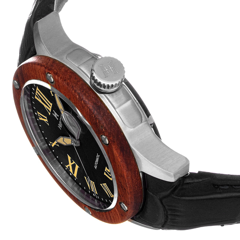 Everest Wooden Bezel Watch