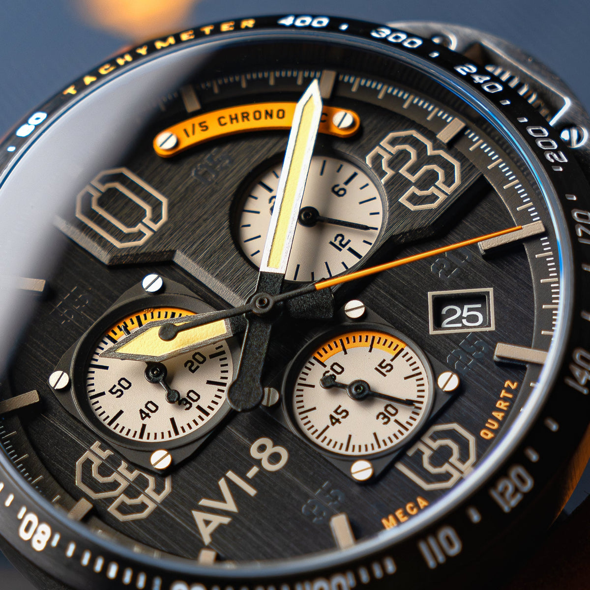 Blakeslee Chronograph Imperial War Museums Edition Black / Leather | Black Dial