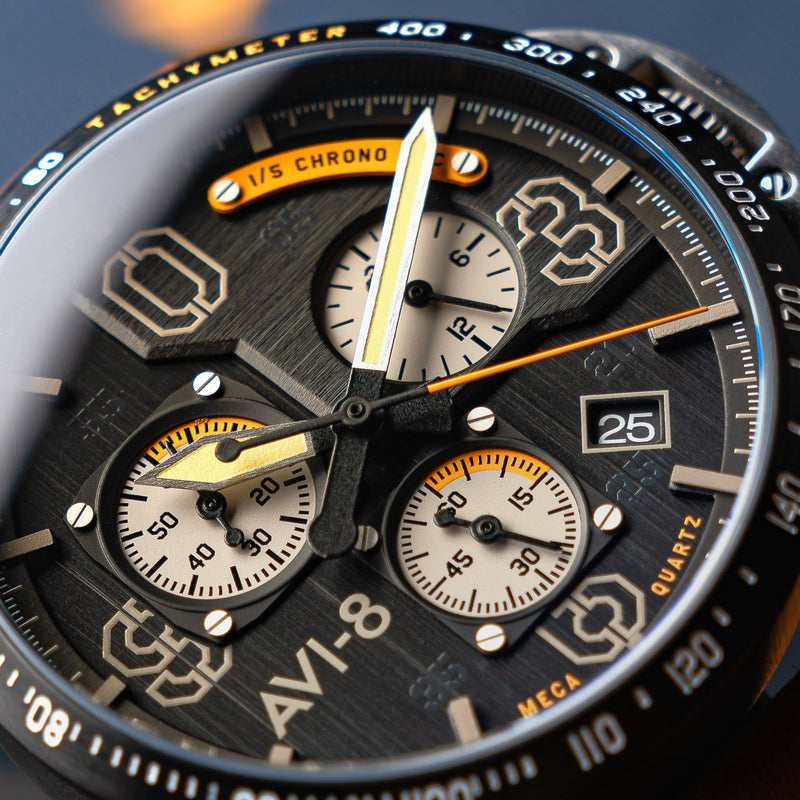 Blakeslee Chronograph Imperial War Museums Edition Black / Leather | Black Dial