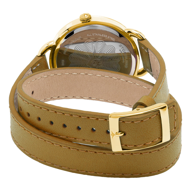 Vogue Tan Leather | Silver Dial