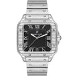 Square SDC - Stainless Strap - DK13647 Silver / Black Dial | Black Dial