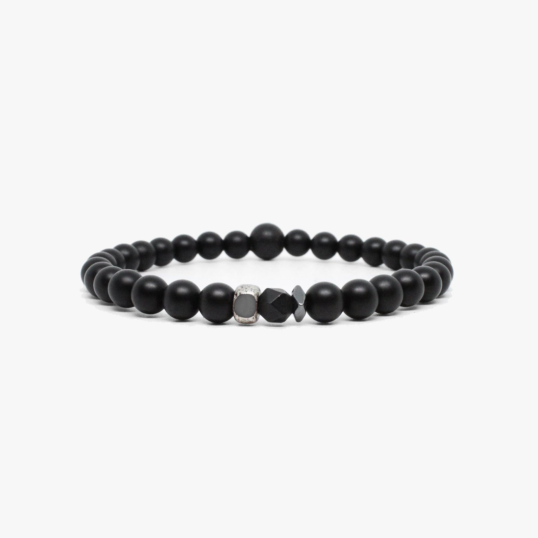 Onyx, Czech Glass, Gunmetal