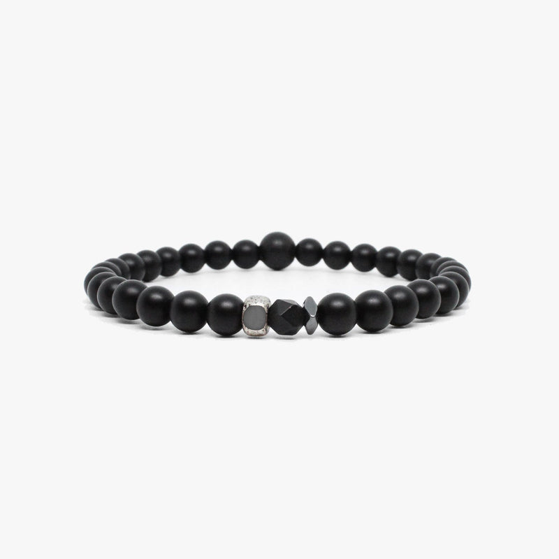 Onyx, Czech Glass, Gunmetal