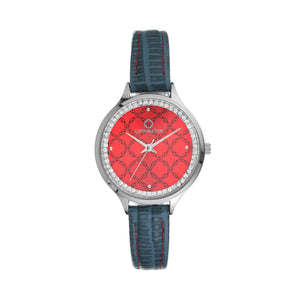 Carrington Elsie Red / Leather | Red Dial