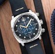 Hull Chronograph Blue / Leather | Blue Dial