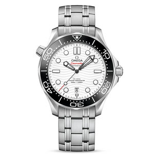 Seamaster Diver 300M Co‑Axial Steel on Steel / White dial White Dial