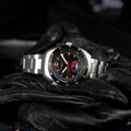 Giulia Meca-Quartz Black / Stainless Steel | Black Dial