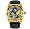 Legacy 3924 Gold Black/Leather | Gold Dial