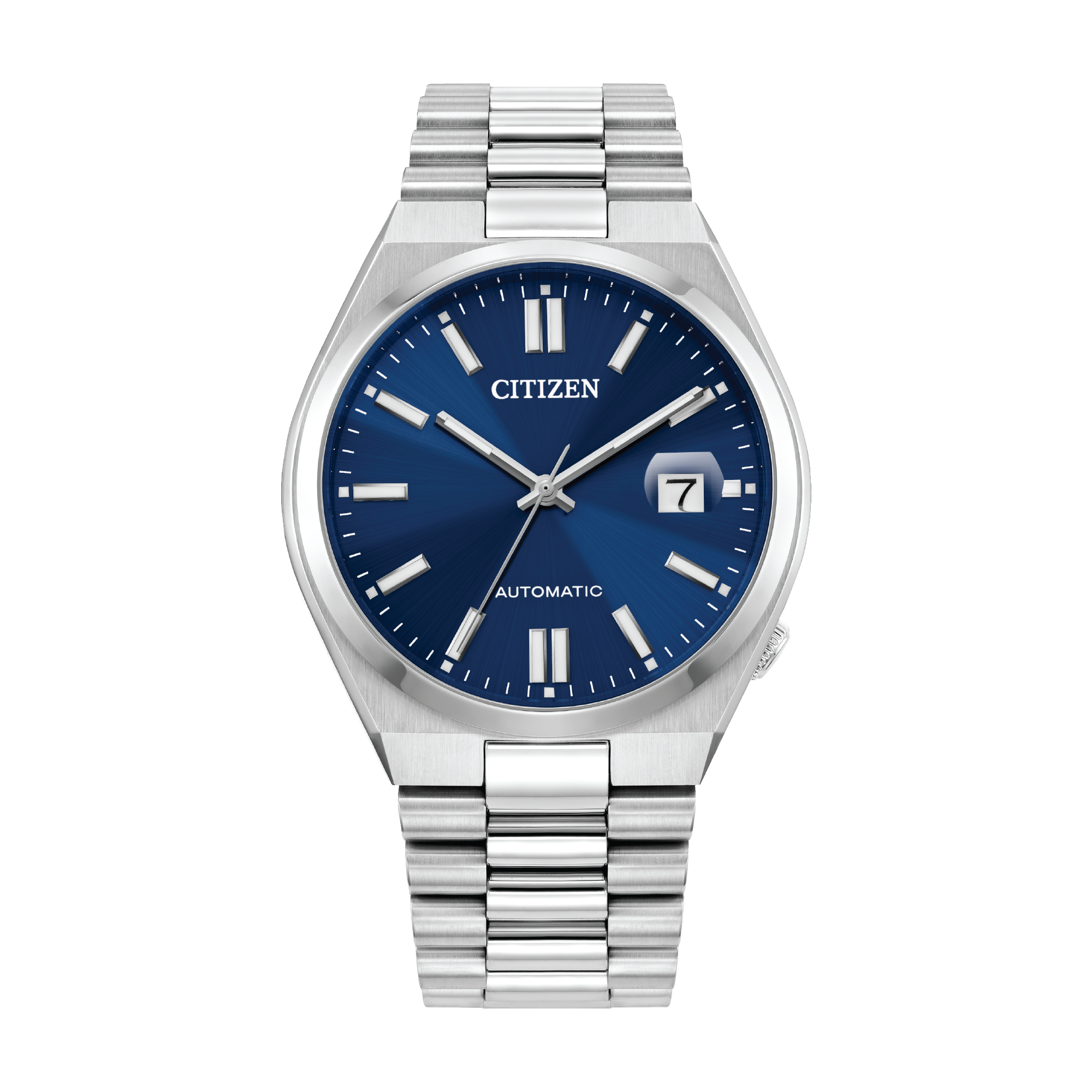 Tsuyosa Blue / Stainless Steel | Blue Dial