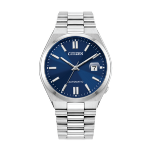 Tsuyosa Blue / Stainless Steel | Blue Dial