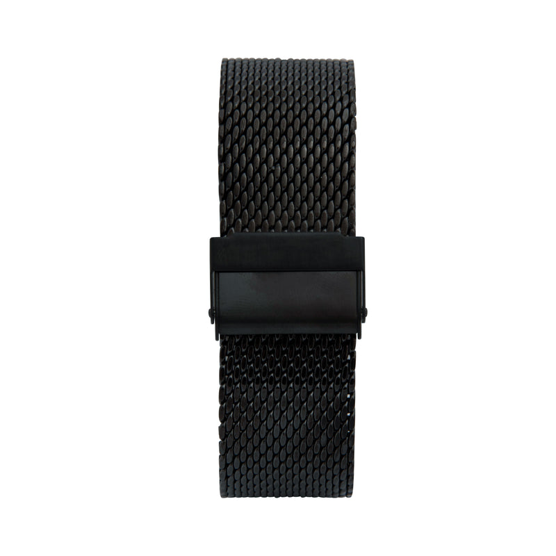 Thick Mesh Band for Apple Watch Ultra & Series 8/7/6/5/4/3/2/1/SE Black (42mm | 44mm | 45mm | 49mm) |  Dial