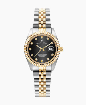 Inspiration (31mm) Black dial, bi-color stainless steel bracelet Black Dial