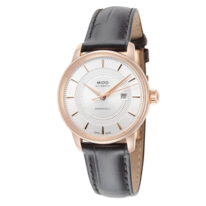 Baroncelli 30mm / Silver / Black | Silver Dial