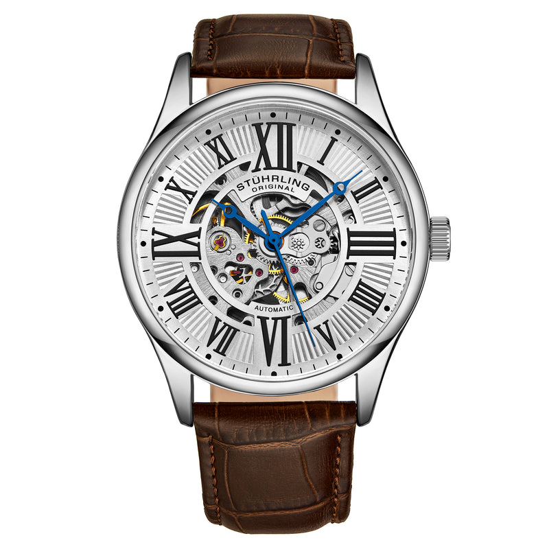 Legacy 3942 Brown/Leather | Silver Dial
