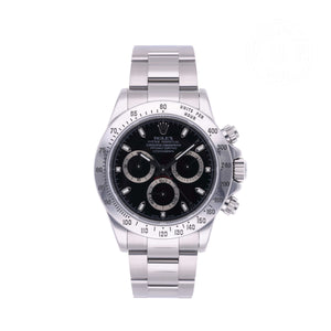 Oyster Perpetual Cosmograph Daytona (Pre-Owned) Black 116520 Black Dial