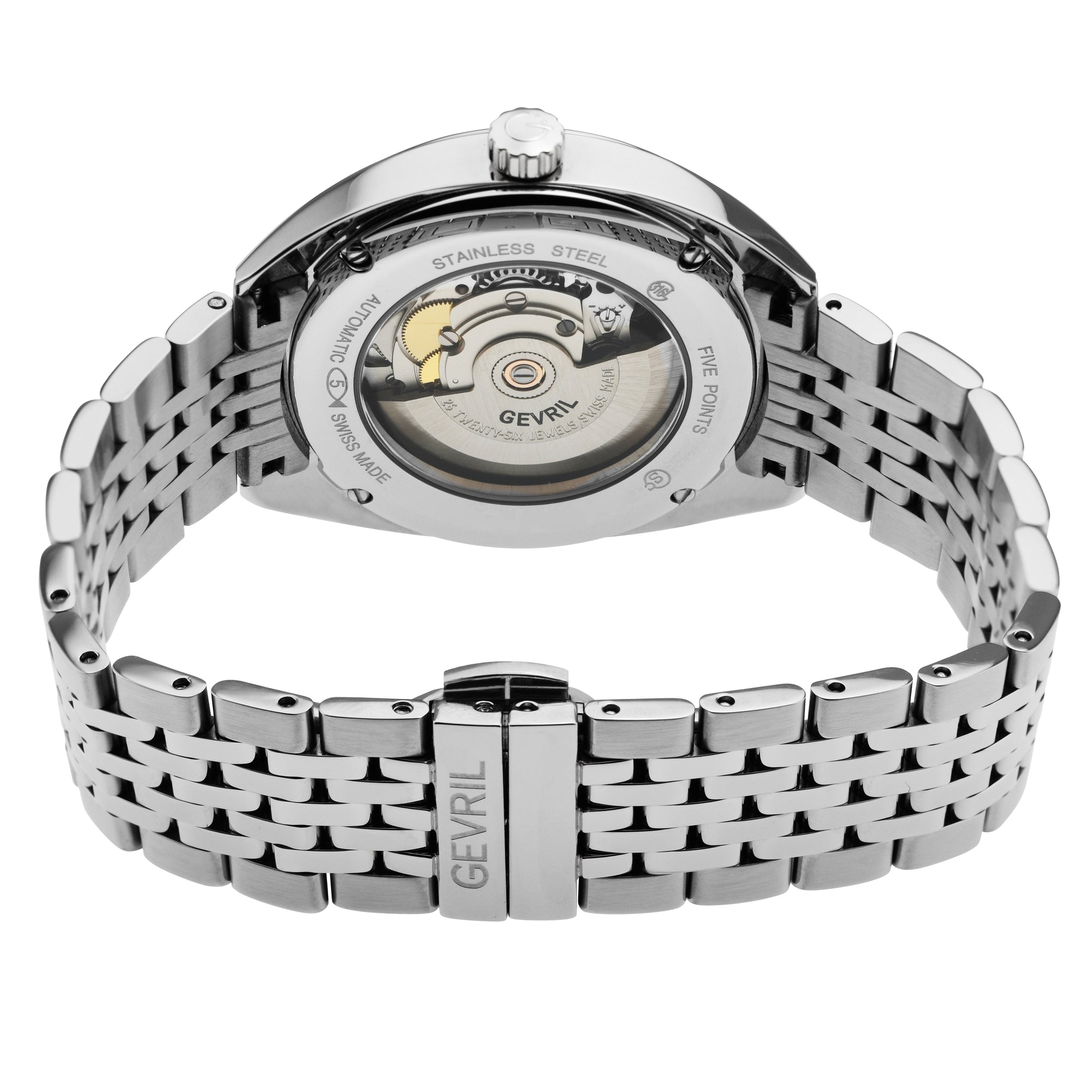 Five Points Gevril Selita SW200 Swiss Made Five Points Watch | Blue Dial