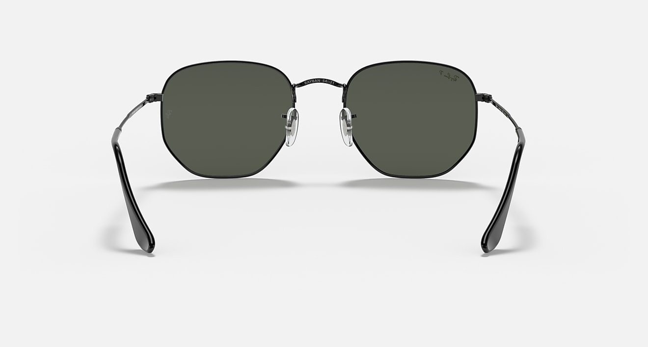 HEXAGONAL FLAT LENSES MEN'S Black / Polar Green |  Dial