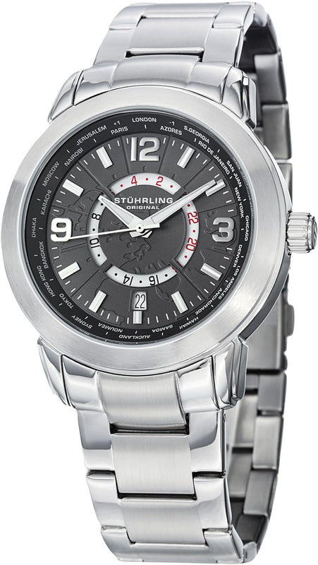 Renegade 654 Silver/Black | Grey Dial