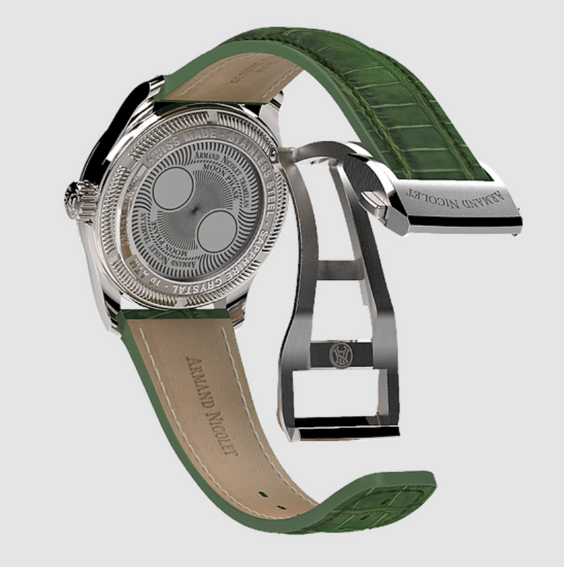 A151QAA-AV-P882VR8 Green | Green Dial