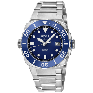 Fortuna Dark Blue Enamel Dial 316L Stainless Steel Bracelet Blue Ceramic Bezel 42mm Dark Blue Dial