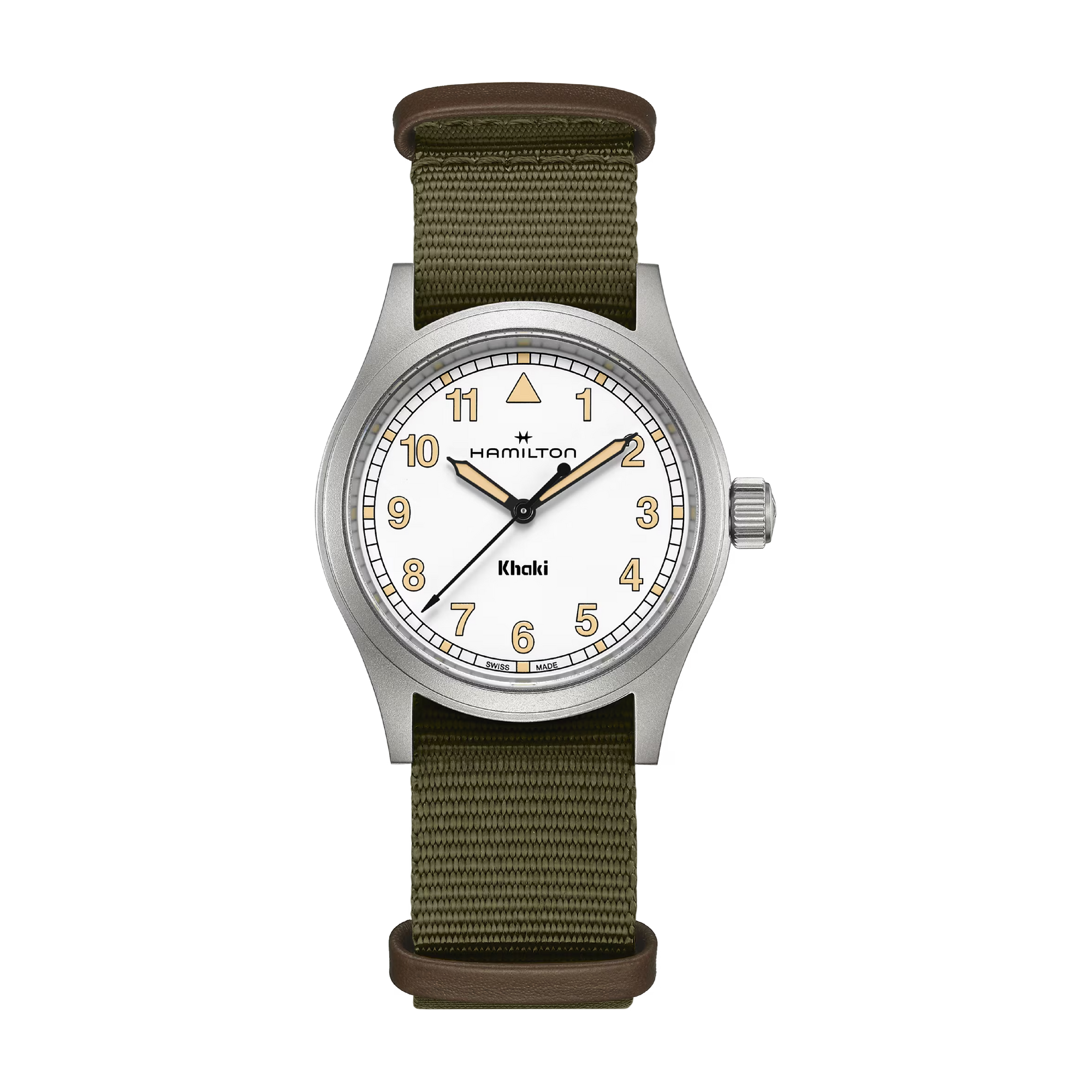 KHAKI FIELD White / 38mm White Dial