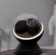ASTRONOMY SATELLITE DUAL SLOT WATCH WINDER BLACK / TITANIUM BRACELET