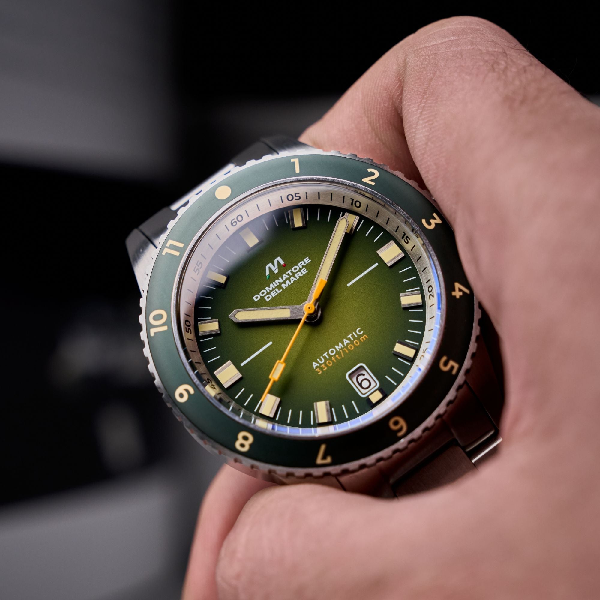 Tropea Automatic Green / Steel Stainless Steel | Green Dial