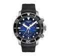 Seastar 1000 Chronograph Blue / Rubber | Blue Dial