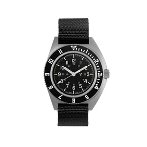 SSNAV Automatic Sterile SSNAV Auto Sterile-Nylon Extra Long | Black Dial