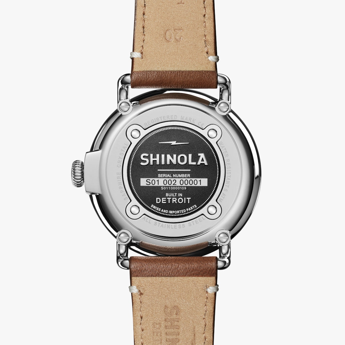 Runwell 41 White | White Dial