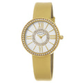 Vogue Yellow Leather | Silver Dial