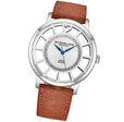 Symphony Light Brown/Leather/Silver Dial/Silver Case 388S2.03 | Silver Dial