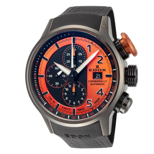 Chronorally 45mm / Black and Orange / Black | Black and Orange Dial