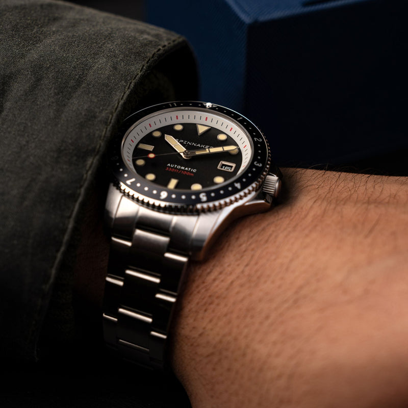 Croft Pioneer Automatic Black/Stainless Steel | Black Dial