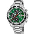 Aviator North Chrono Green / Stainless Steel | Green Dial