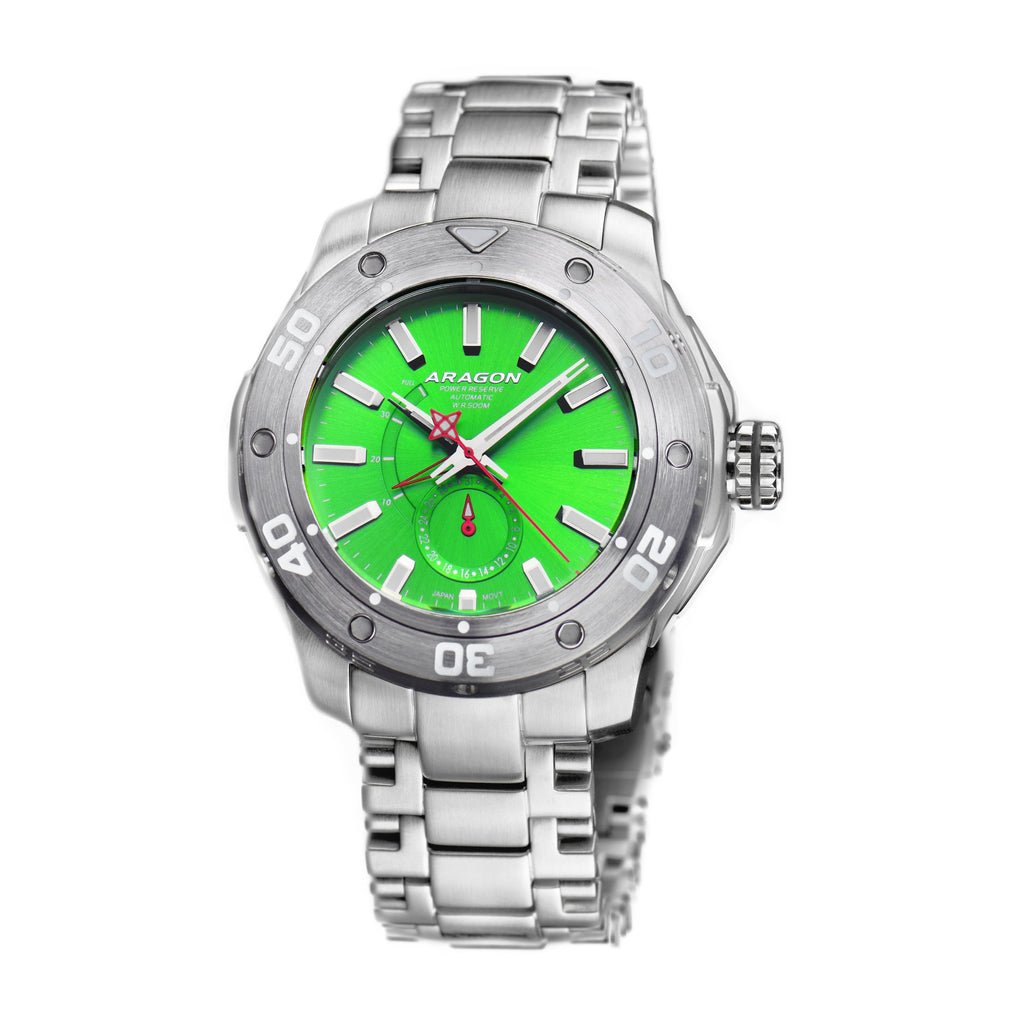 Superjet NE57 A343LIM Power Reserve Automatic 50mm Green | Green
