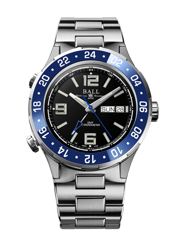 Roadmaster Marine GMT (40mm) Blue | Black Dial