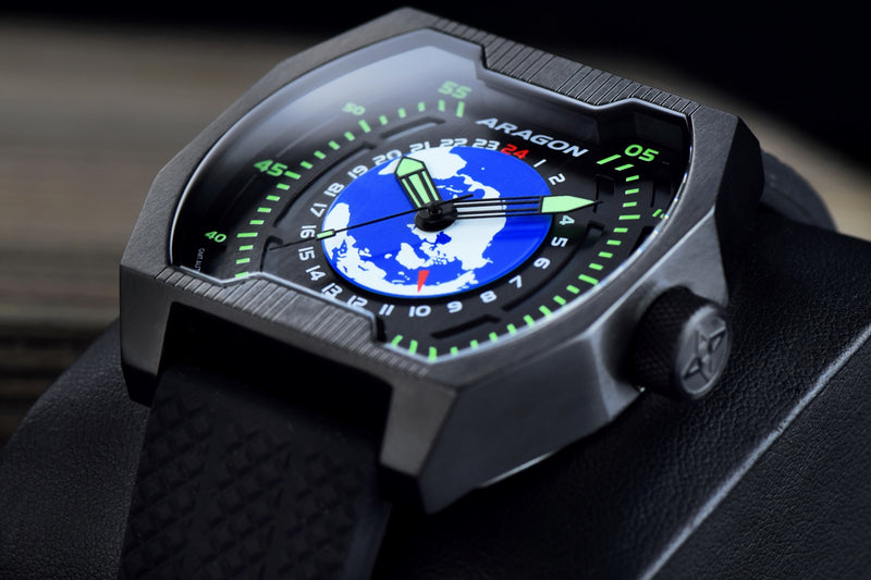 Concept S GMT NH34 Automatic Black Dial | Black Dial Dial