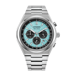 Zenshin Chrono Blue / Super Titanium | Blue Dial