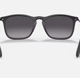 CHRIS MEN'S Rubber Black / Light Grey Gradient Dark Grey |  Dial