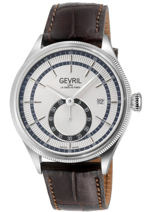 Empire Swiss made Automatic ETA 2895, 316L Case, White Dial, second subdials | White Dial