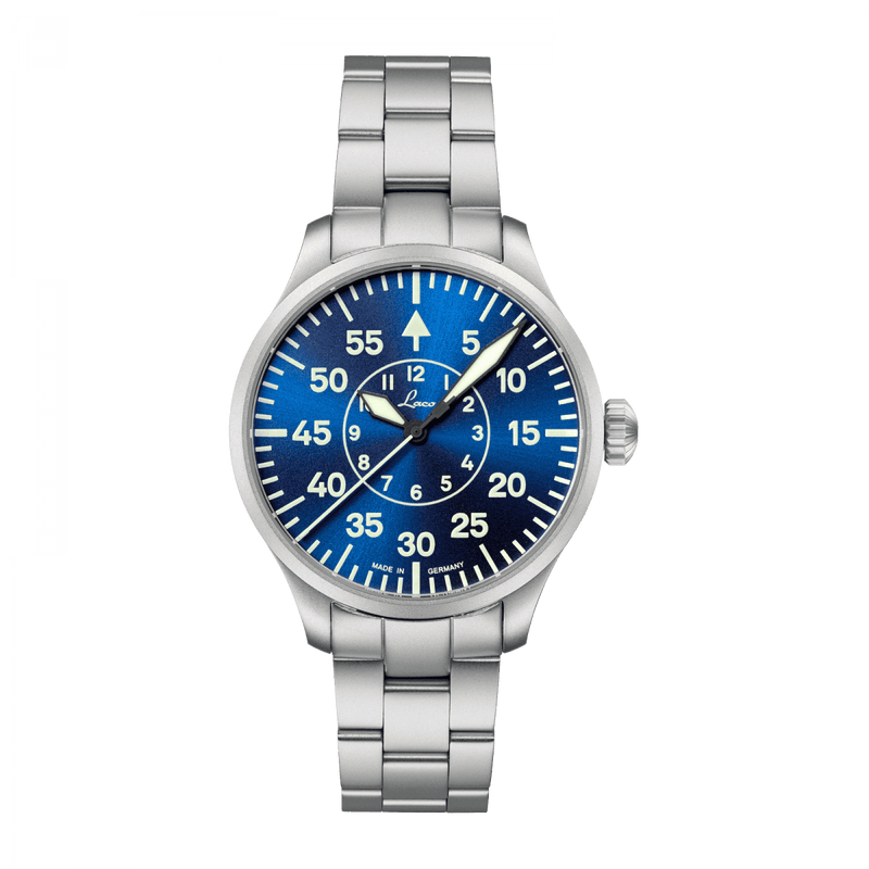 Aachen Blaue Stunde 39mm Automatic / Bracelet | Blue Dial