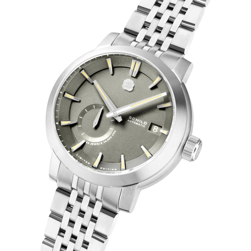 Heinrich Grey / Stainless Steel | Grey Dial