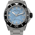 JS9-41 Light blue/stailess steel | Blue Dial
