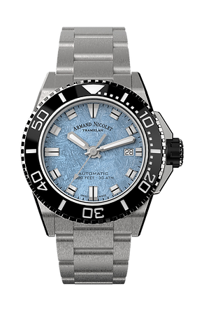 JS9-41 Light blue/stailess steel | Blue Dial