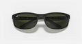 PREDATOR 2 MENS / BLACK-MATTE BLACK-CRYSTAL GREEN