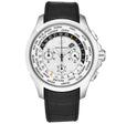 World Timer 4970011133BB6B / silver | Silver Dial